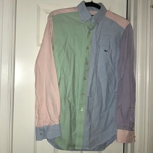vineyard vines button up dress shirt